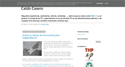 Desktop Screenshot of caldocasero.es